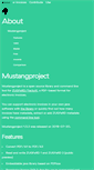 Mobile Screenshot of mustangproject.org